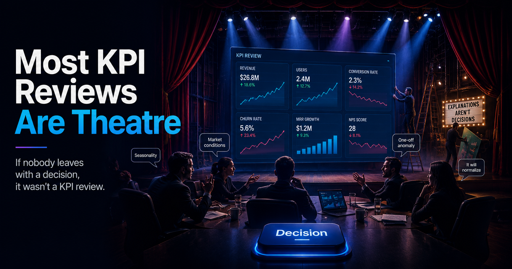 Most KPI Reviews Are Theatre header